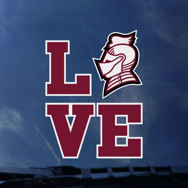 Bellarmine University Knights 'Love' Decal