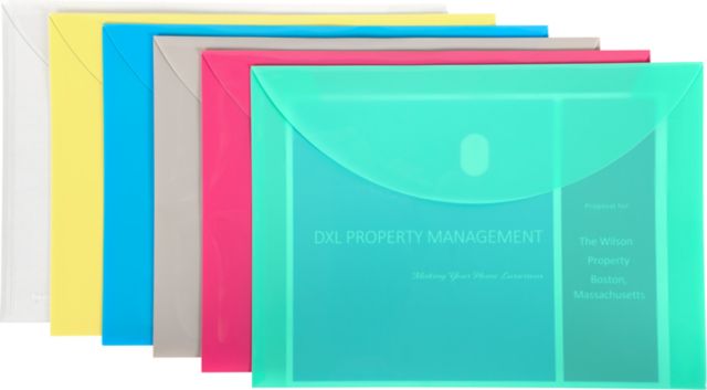 POLY XL ENV HOOK/LOOP ASST