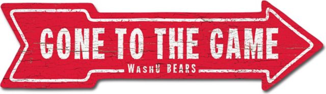 Washington University Wall Mount Arrow 6.5x24 - ONLINE ONLY