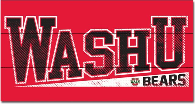 Washington University 11x20 Wood Plank Sign - ONLINE ONLY