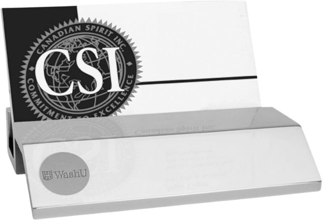Washington University Business Card Holder