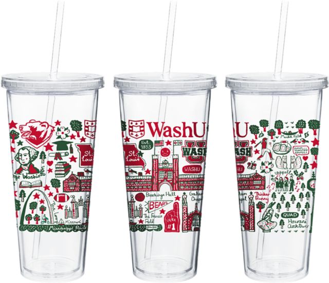 Washington University Straw Tumbler
