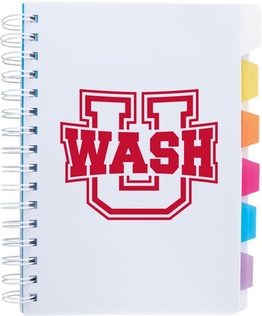 Washington University Notebook with Tabs