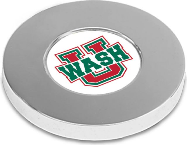 CSI Silver Paperwitheight (Gift Boxed) With Colored Medallion - ONLINE ONLY