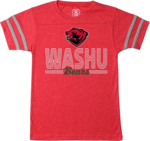 Washington University Bears Boys Backfield Short Sleeve T-Shirt