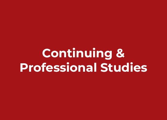 Continuing & Professional Studies