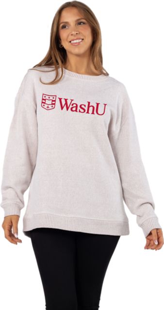 Washington University Women's Warmup Crewneck Sweatshirt