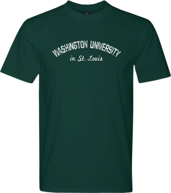 Washington University St Louis Men's T-Shirt Green Size M EUC