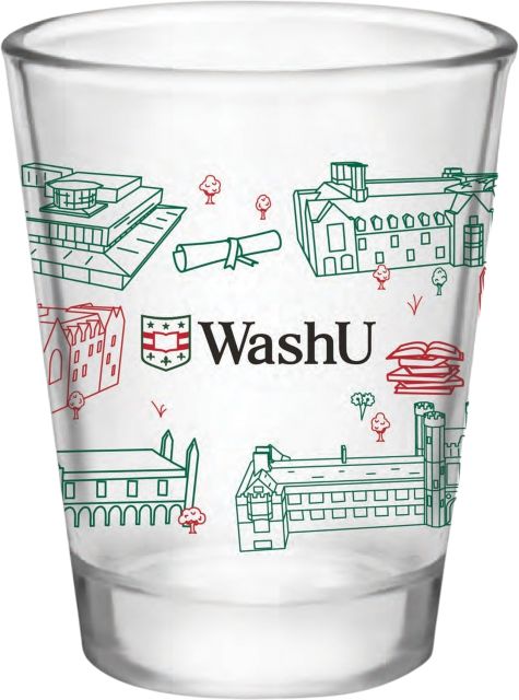 Washington University 2 oz. Collector Glass