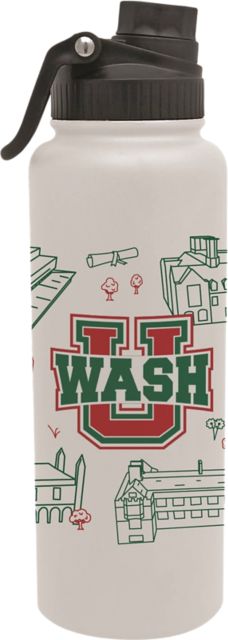 Washington University 34 oz. Campus Bottle