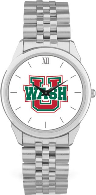 CSI Men's Silver Rolled Link Withristwithatch (Gift Box) With Colored Medallion - ONLINE ONLY