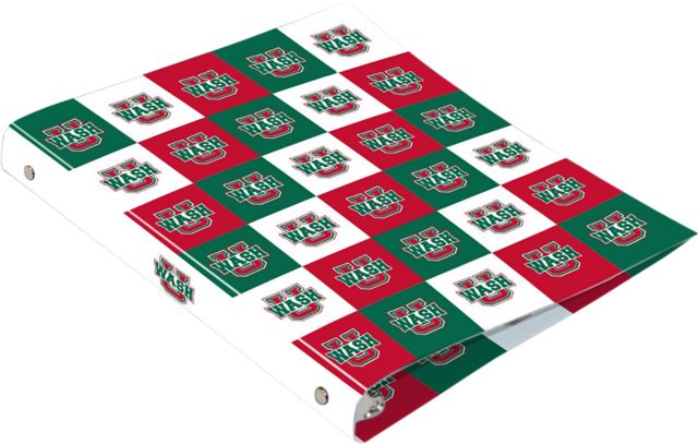 Washington University 1 inch Binder