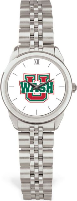 CSI Women's Silver Rolled Link Watch (Gift Boxed)  With Colored Medallion - ONLINE ONLY