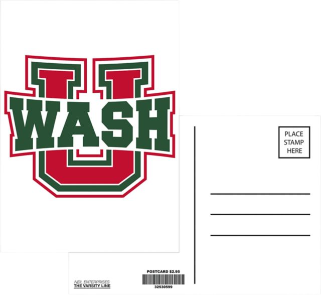 Washington University Bears 4" x 6" Postcard