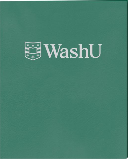 Washington University Folder 2 Pocket