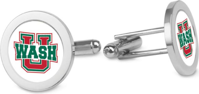 CSI Silver Cufflinks (Gift Boxed) With Colored Medallion - ONLINE ONLY