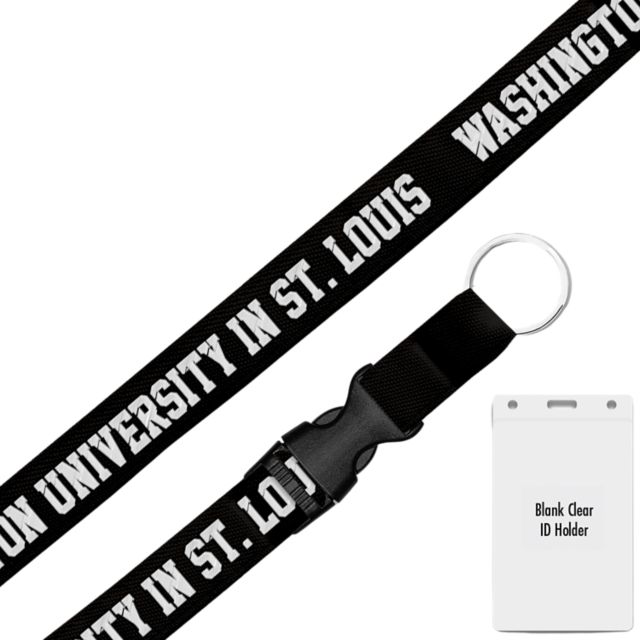 Washington University 3/4'' Lanyard