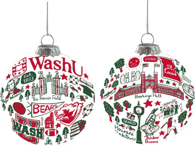 Washington University Julia Gash Ornament