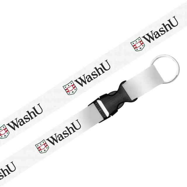 Washington University Lanyard with Buckle