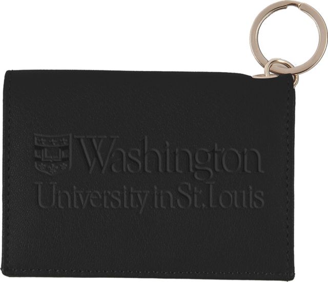 Washington University School of Medicine in St. Louis Leather Accent  Business Card Holder: Washington University - St. Louis