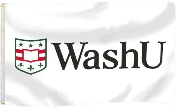 Washington University 3' x 5' Flag