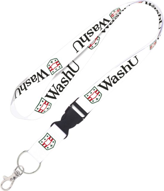 Washington University 1" Buckle Lanyard