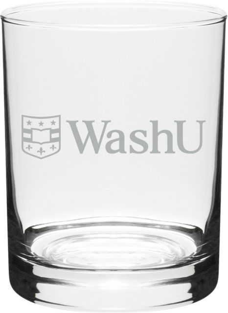 Washington University 14 oz. Wine Glass