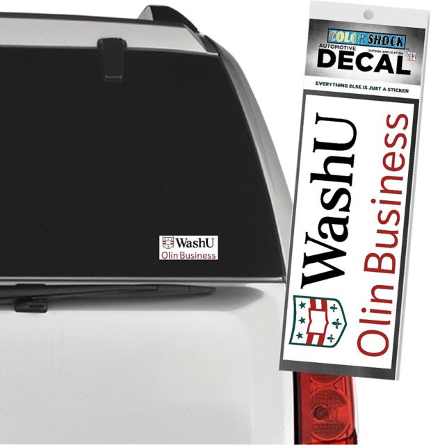 Washington University Business Decal