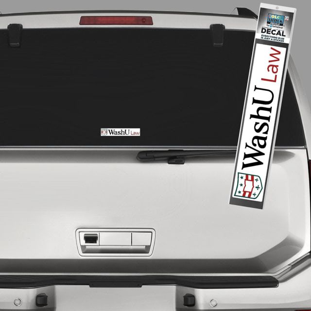 Washington University School of Law Decal