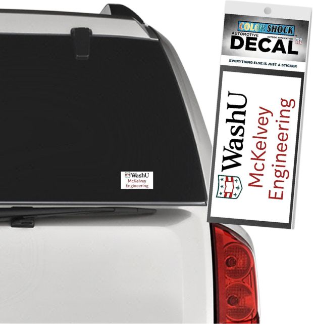 Washington University Engineering Decal