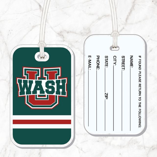 Washington University Bears Luggage Tag