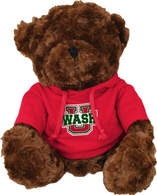 Washington University Bears Plush with Hoodie