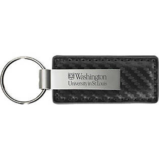 Washington University Carabiner Keychain | LXG | Gunmetal