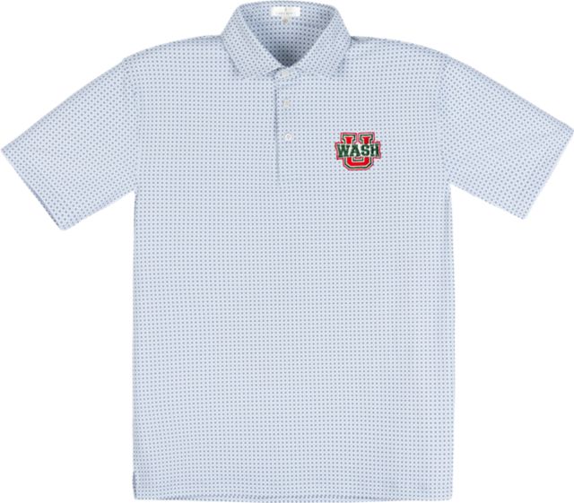 Washington University Bears Performance Geo Polo