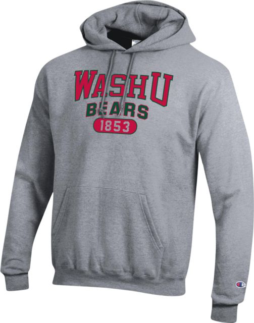 Washington University Bears Eco Powerblend Hooded Sweatshirt