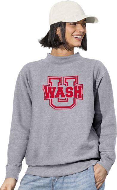 Washington University Women's Mockneck Sweatshirt