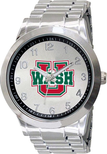 Washington University 44mm Men's Stainless Steel Watch