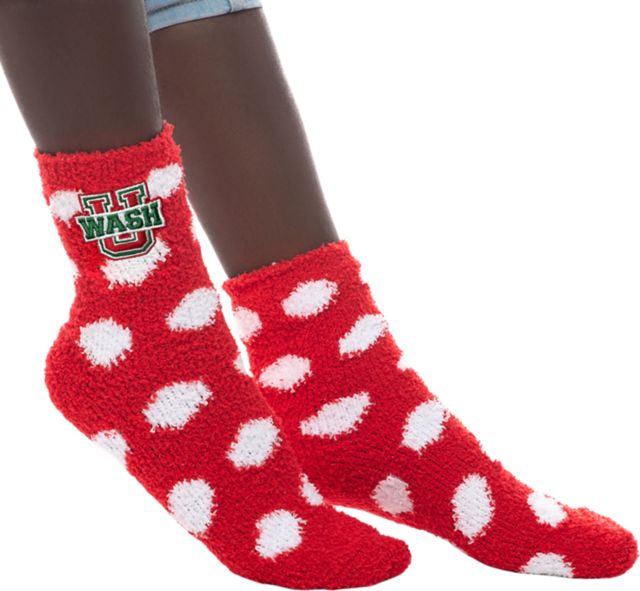 Washington University Bears Women's Plush Socks
