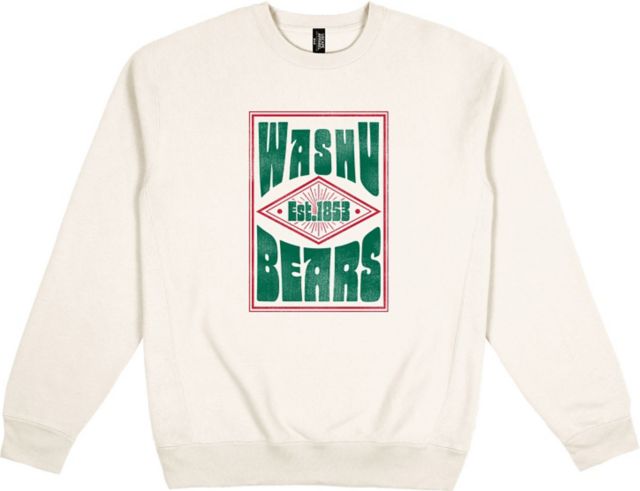 Washington University Heavy Weight Crewneck Sweatshirt - ONLINE ONLY