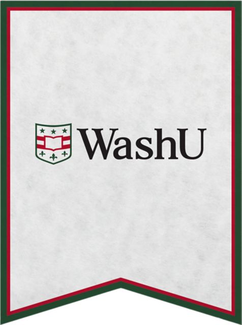 Washington University 18" x 24" Banner
