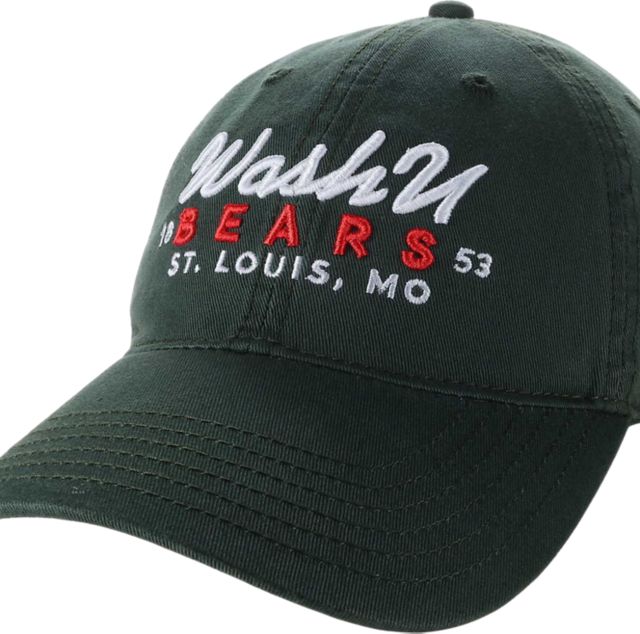 Washington University Bears Relaxed Twill Adjustable Cap
