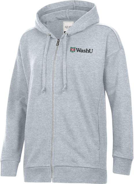 Washington University Women's Full Zip Hooded Sweatshirt
