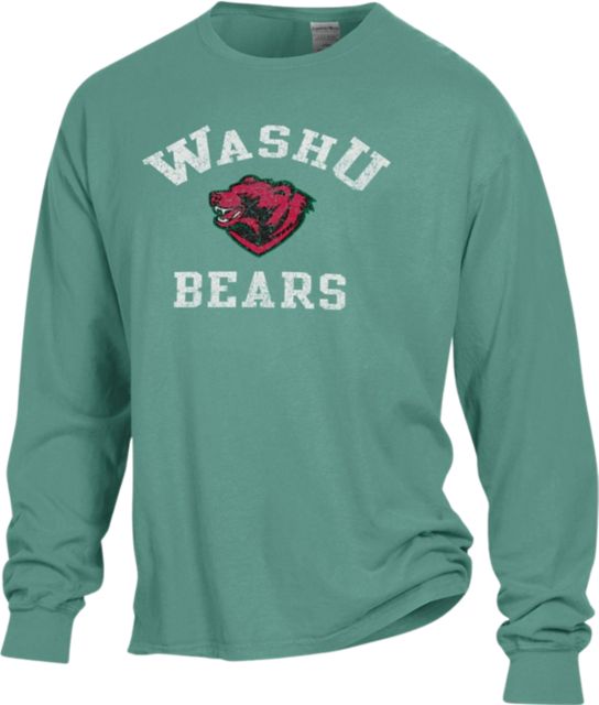 Washington University Garment Dyed Long Sleeve Tee - ONLINE ONLY