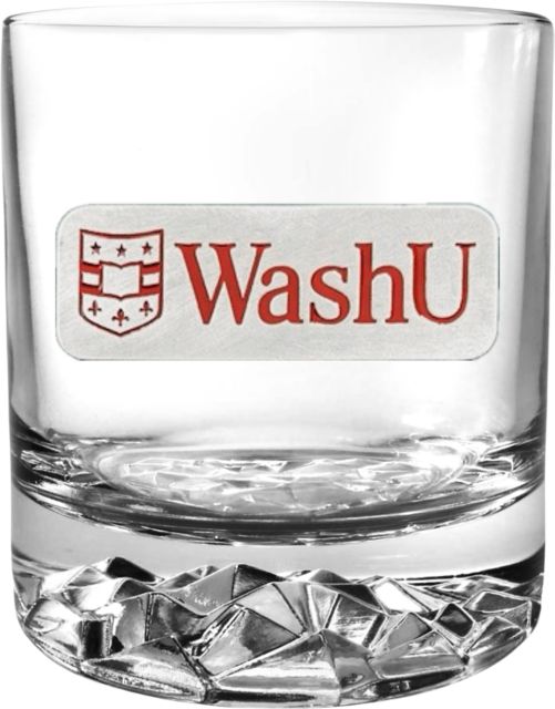Washington University Round Glass