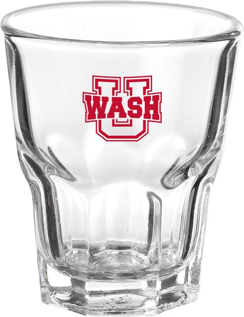 Washington University Bears 1.5 oz. Collectors Glass