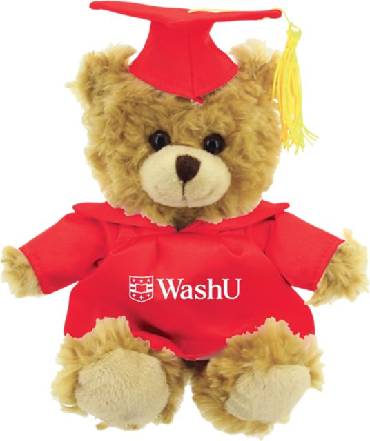 Washington University 12'' Graduation Bear