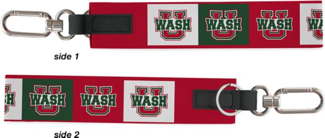 Washington University Carabiner Strap Keychain