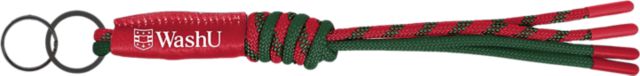 Washington University Knotted Loop Keychain
