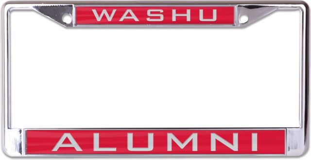 Washington University Alumni License Plate Frame