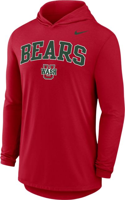Washington University Bears Hooded Long Sleeve T-Shirt